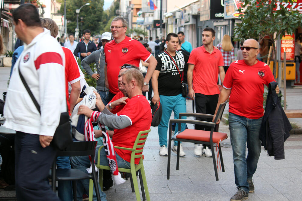 Navijači Austrije, Foto: Filip Roganović