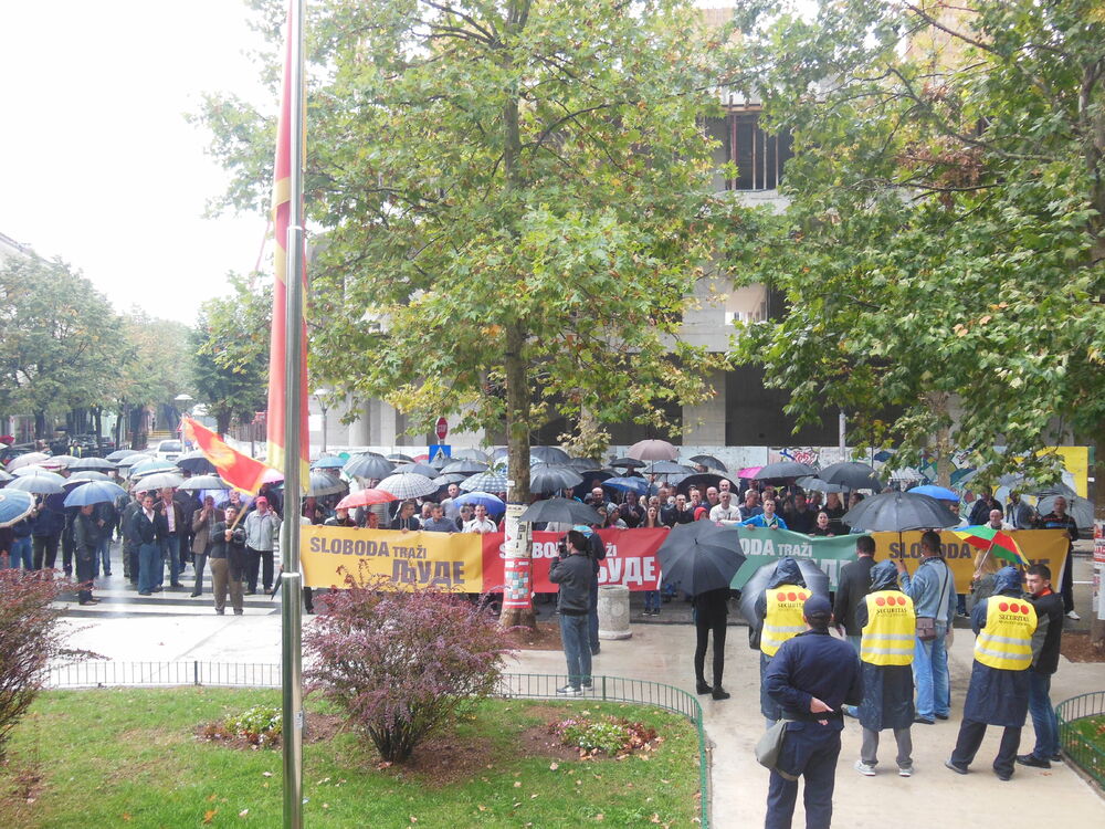 protesti DF, Nikšić