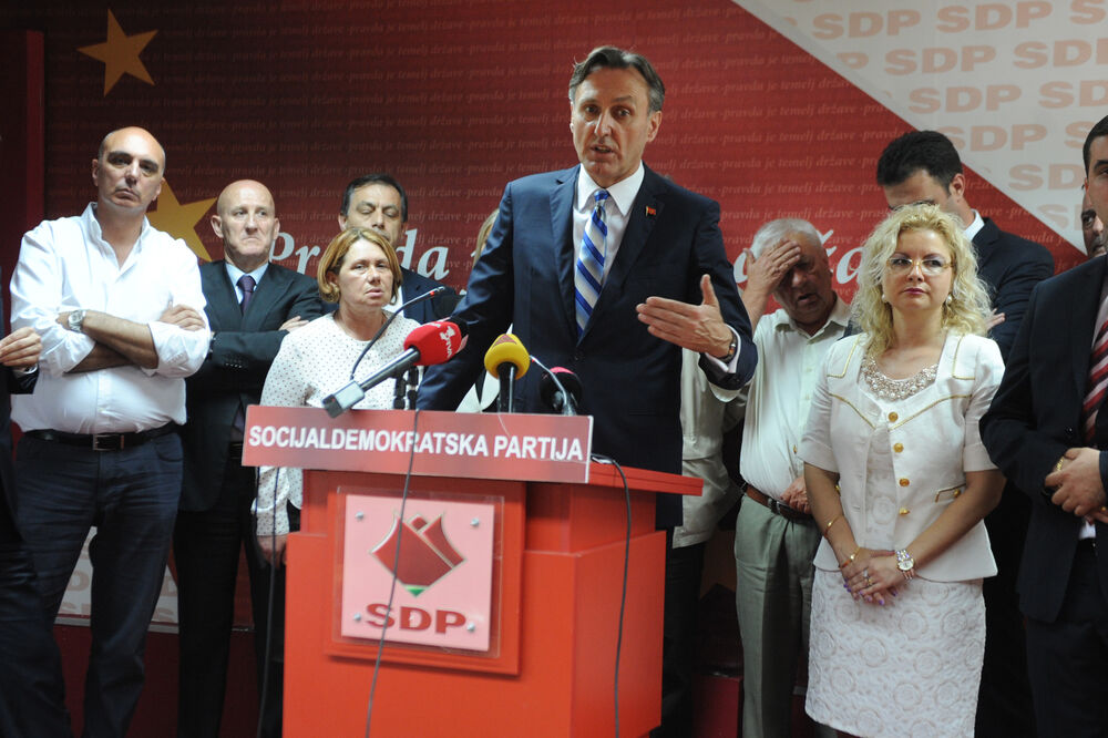 Ranko Krivokapić, SDP, Foto: Savo Prelević