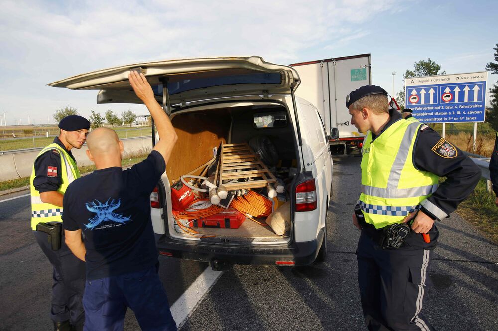 Austrija granica, Foto: Reuters