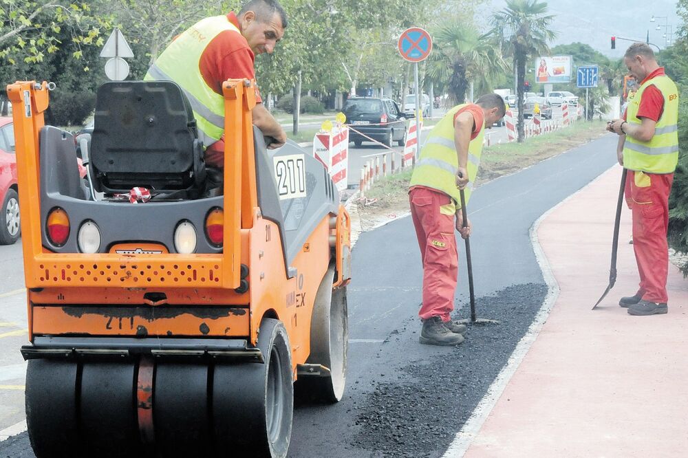 biciklistička staza Podgorica, Foto: Zoran Đurić