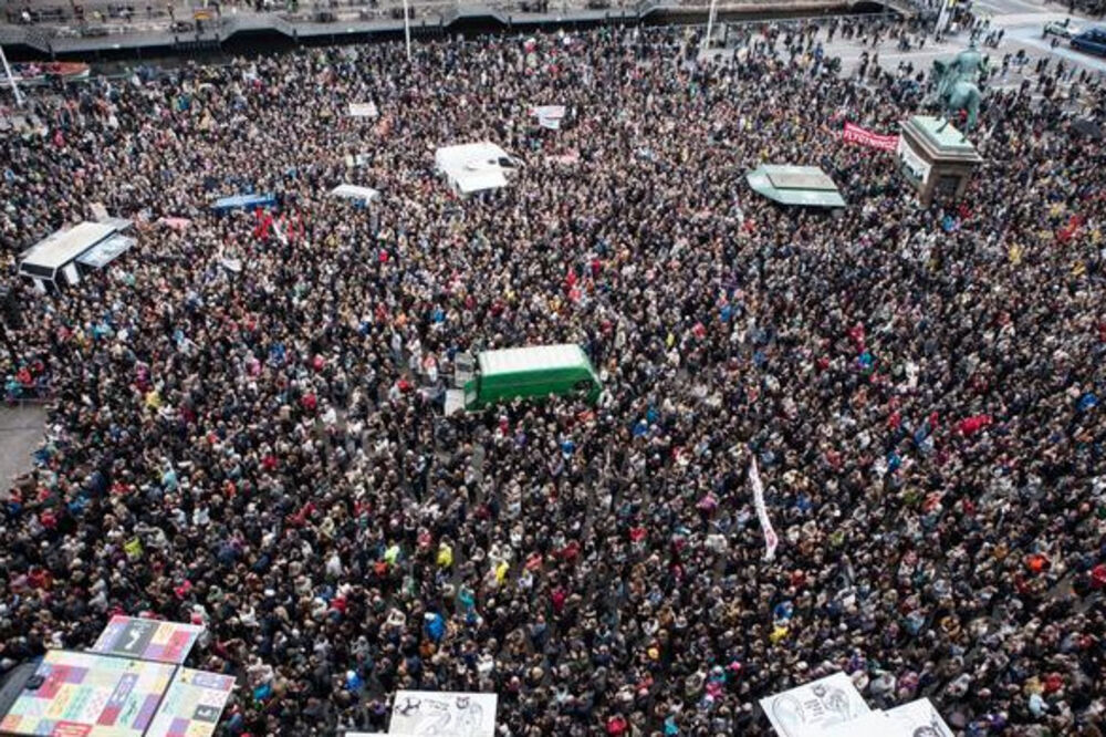 migranti, Kopenhagen, Foto: Twitter