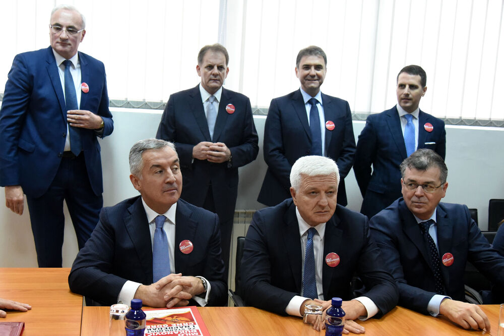 Visoki zvaničnici DPS-a, Foto: Boris Pejović