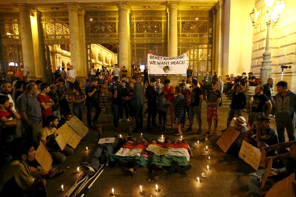 Budimpešti migranti, Foto: Reuters