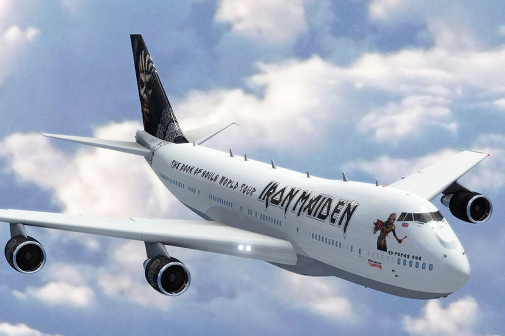 Iron Maiden avion, Foto: Ironmaiden.com