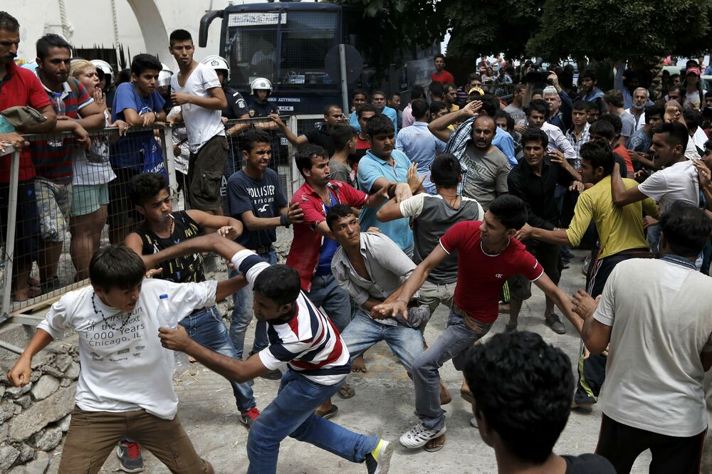 Kos, migranti, Foto: Reuters