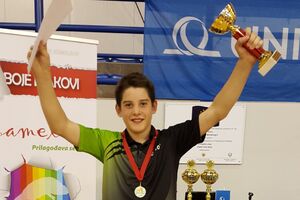 Filip Radulović pobjednik u kadetskoj i juniorskoj konkurenciji
