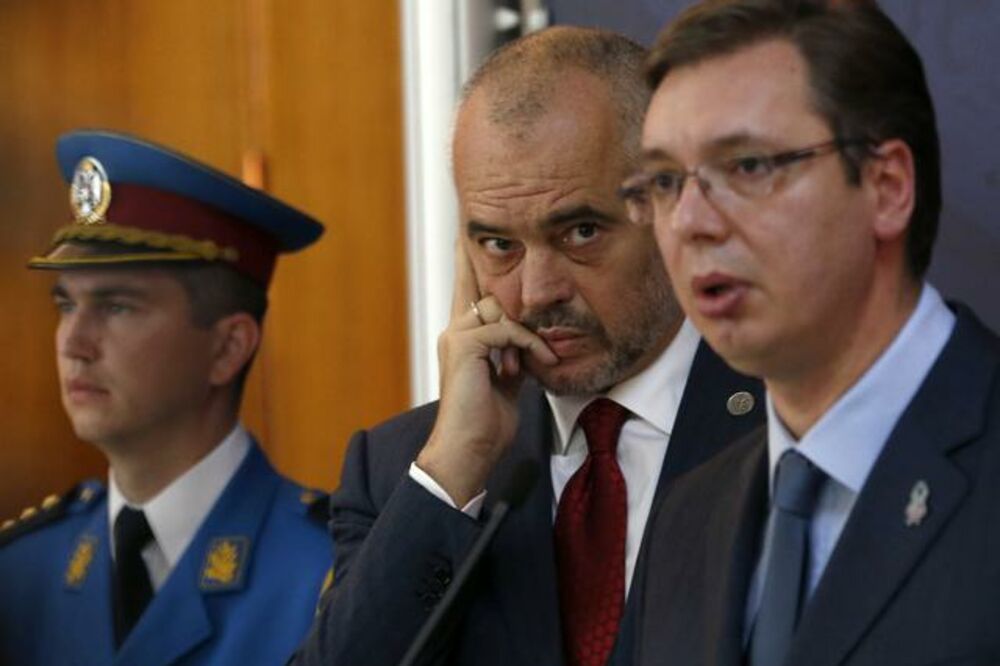 Edi Rama, Aleksandar Vučić, Foto: Betaphoto