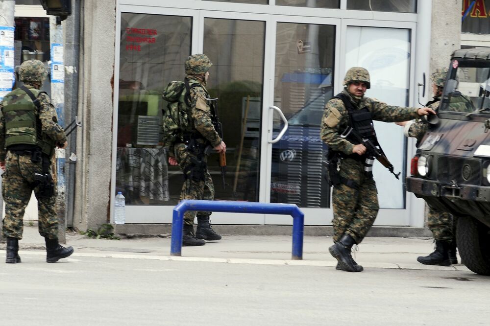 Makedonija, policija, Foto: Reuters