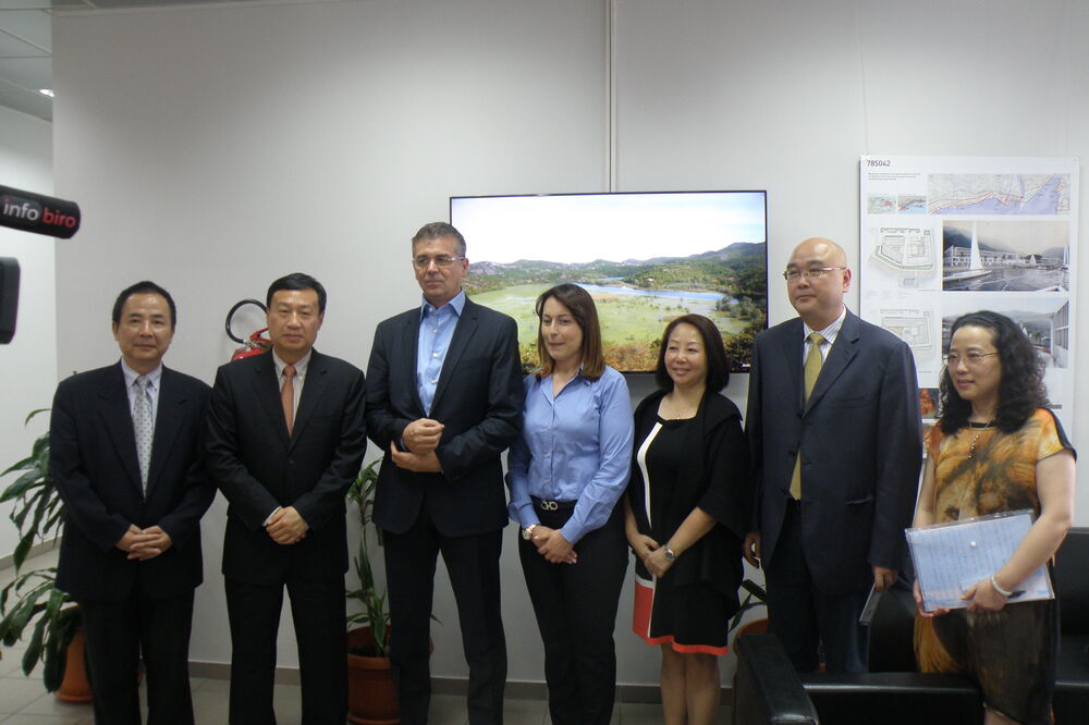 Branimir Gvozdenović delegacija Kina, Foto: Mrt.gov.me