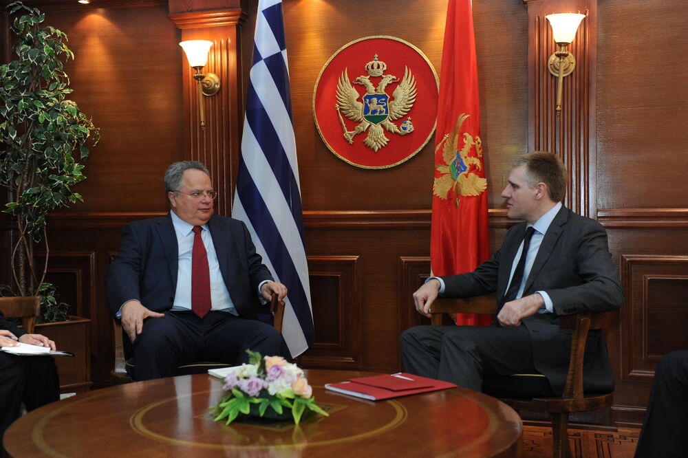 Igor Lukšić, Nikolas Kocijas, Foto: Biro za odnose sa javnošću