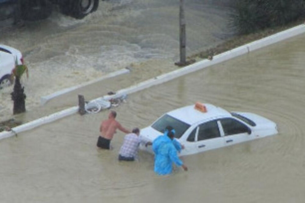 Soči, poplave, Foto: Twitter