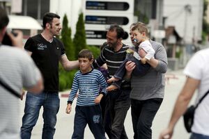 Veliki broj Albanaca iz Kumanova stigao na Kosovo