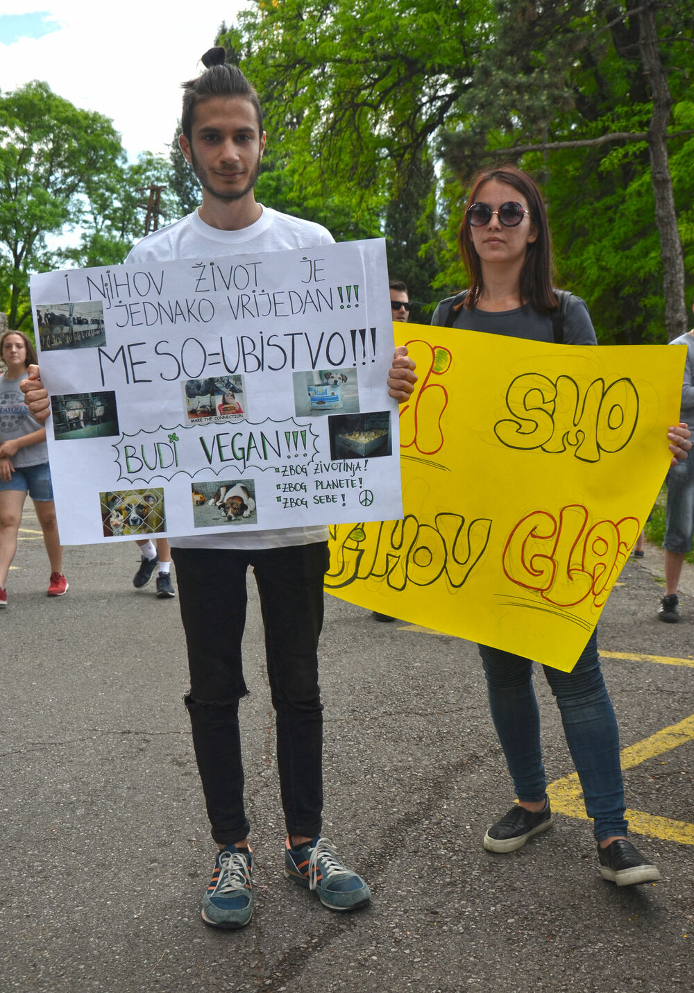 Gorica, protest, ljubitelji životinja