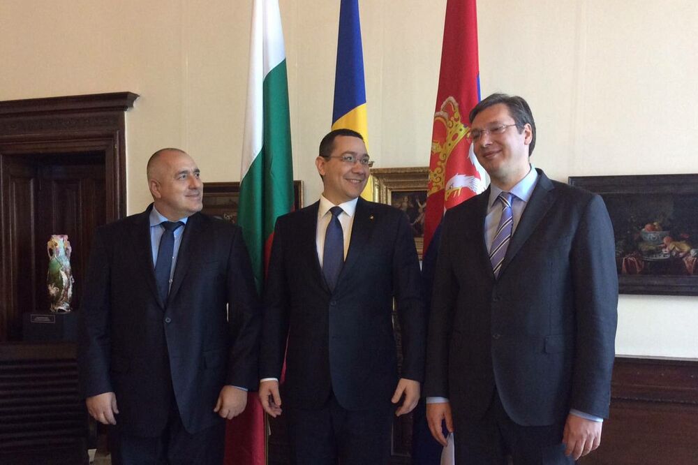 Viktor Ponta, Bojko Borisov, Aleksandar Vučić, Foto: Betaphoto