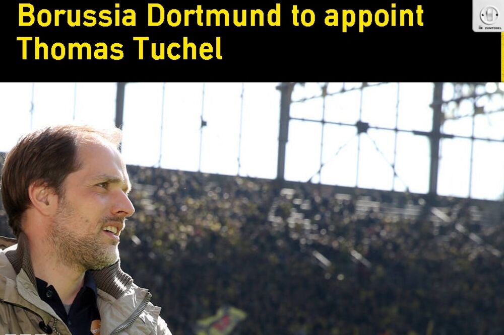 Tomas Tuhel, Foto: Http://www.bvb.de/