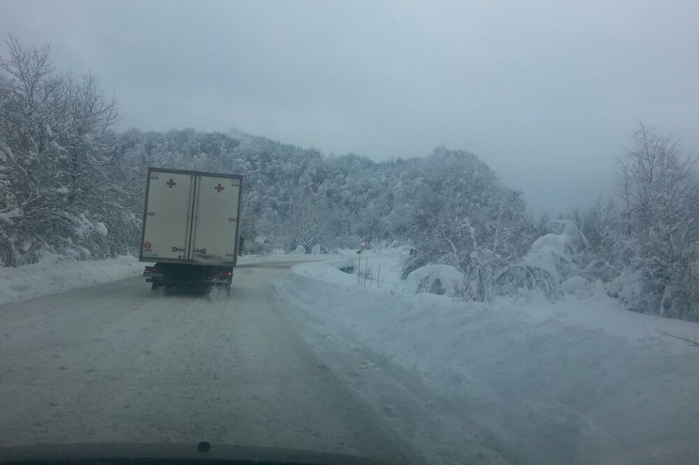 snijeg nevrijeme, Foto: Čitalac Vijesti