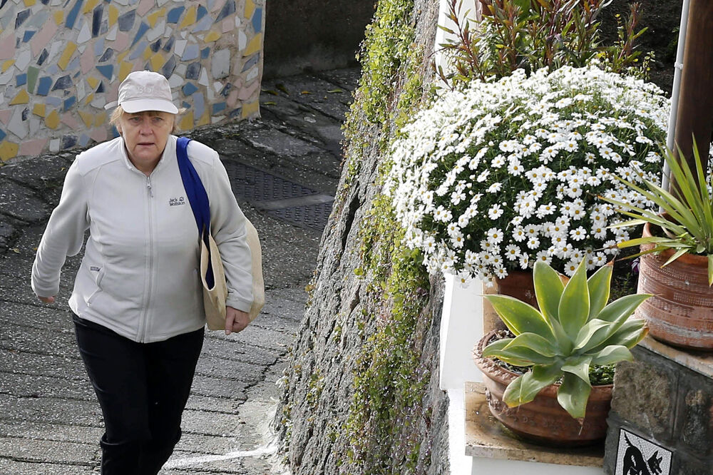 Angela Merkel Iskija, Foto: Beta/AP