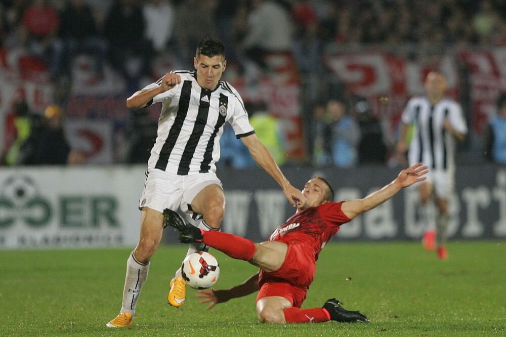 Petar Grbić, Partizan - Zvezda, Foto: Betaphoto