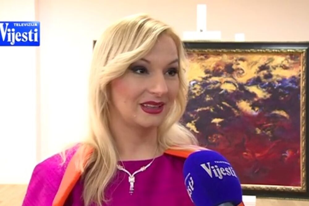 TV Vijesti izložba Gordana Tomić, Foto: Screenshot (TV Vijesti)