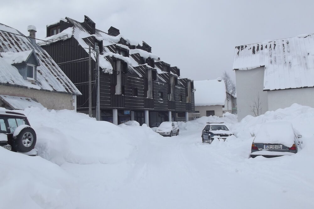 Žabljak, snijeg, Foto: Obrad Pješivac