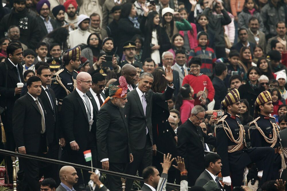 parada Indija, Barak Obama, Foto: Reuters