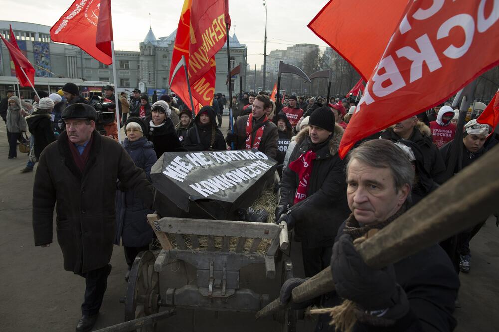 Moskva protest ljekara, Foto: Beta/AP