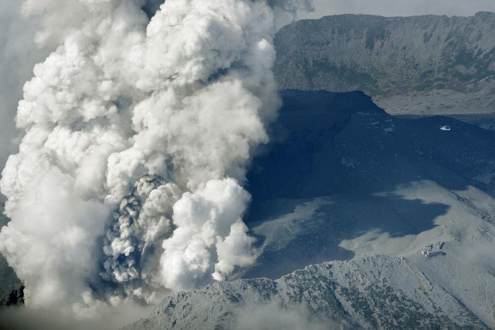 Vulkan Ontake, Foto: Reuters