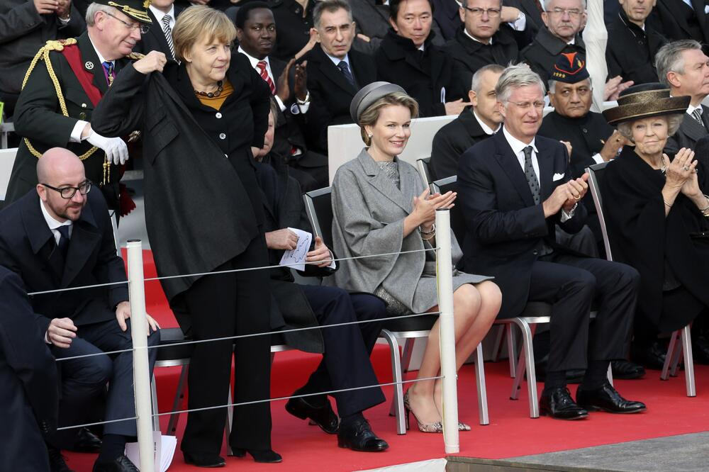 Šarl MišeL, Angela Merkel, kraljica Beatriks, Foto: Reuters