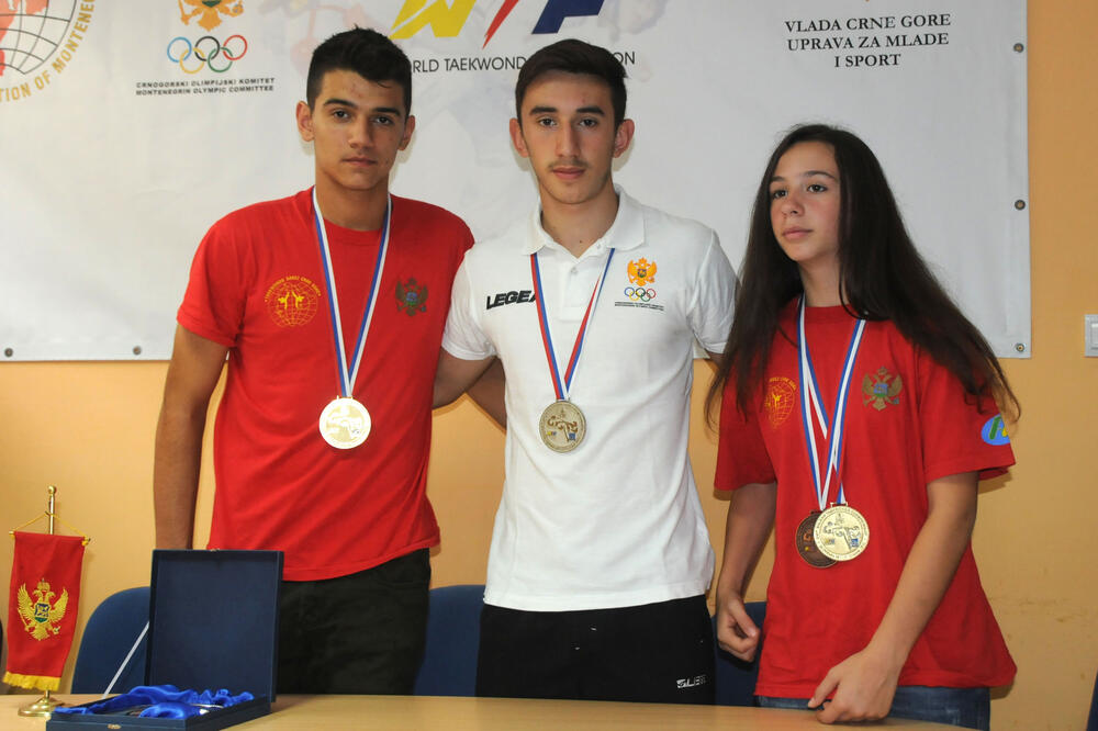 Nik Junčaj, Mario i Nora Gegaj, Foto: Luka Zeković