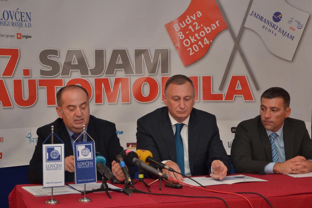 Sajam automobila Budva, konferencija za novinare, Foto: Vuk Lajović