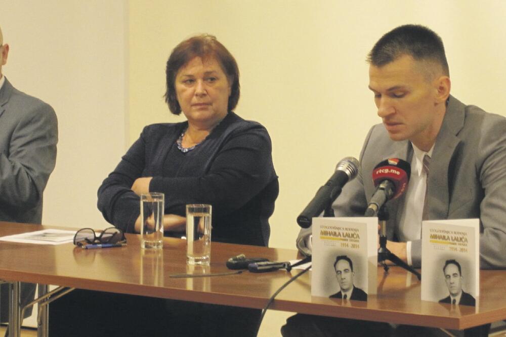 Mihailo Lalić pres, Foto: Irena Delja
