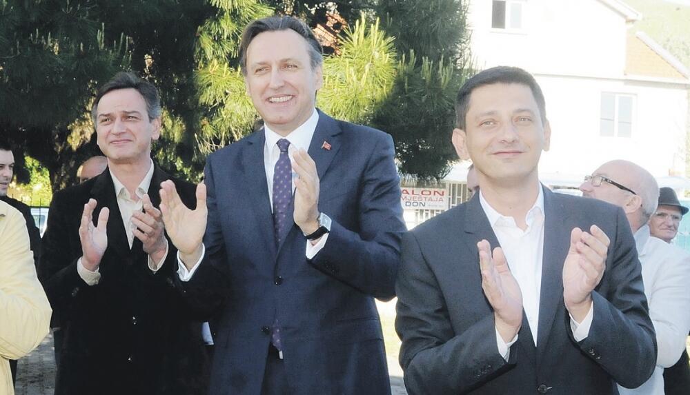 Ranko Krivokapić, Darko Pajović, Dragan Bogojević