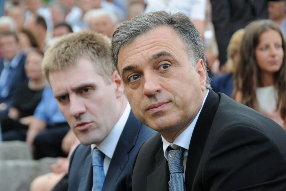 Igor Lukšić, Filip Vujanović, Foto: Arhiva "Vijesti"