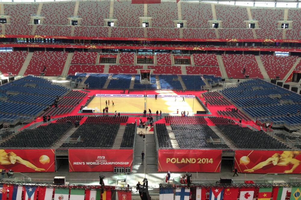 Nacionalni stadion u Varšavi, Foto: Fivb.ch