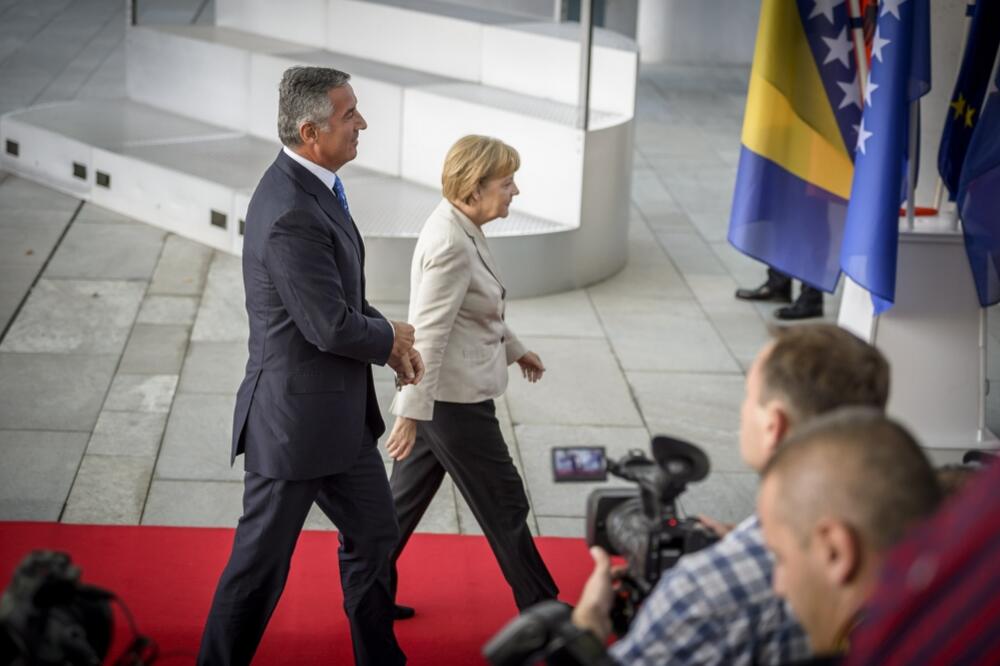 Milo Đukanović, Angela Merkel, Foto: Vlada Crne Gore