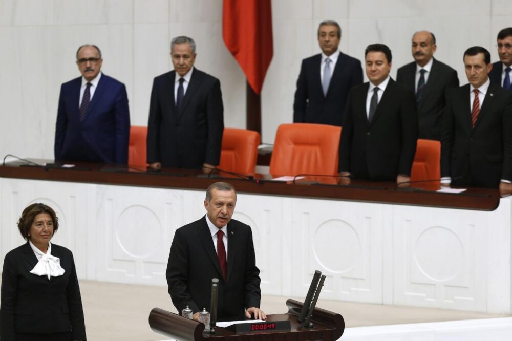 Redžep Tajip Erdogan polaganje zakletve, Foto: Reuters