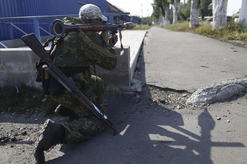 prorusku pobunjenik, Donjeck, Foto: Beta/AP