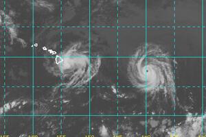 Uragan Izel pogodio Havaje
