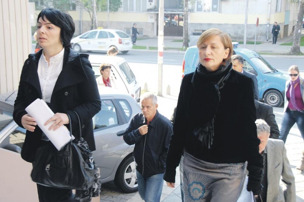 Milka Tadić-Mijović, Milena Perović, Foto: Arhiva "Vijesti"