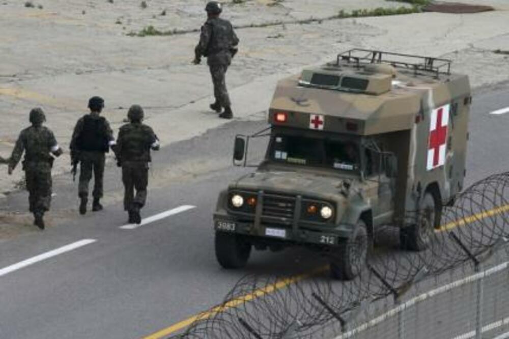 Južna Koreja, vojnik, Foto: Reuters