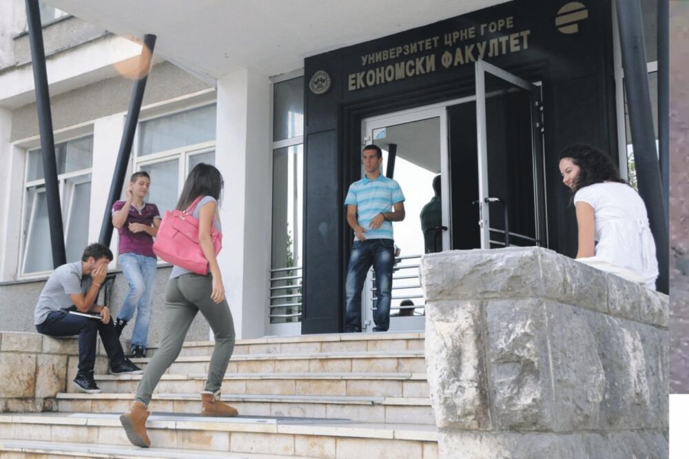 Studenti, ekonomski fakultet, Foto: Luka Zeković