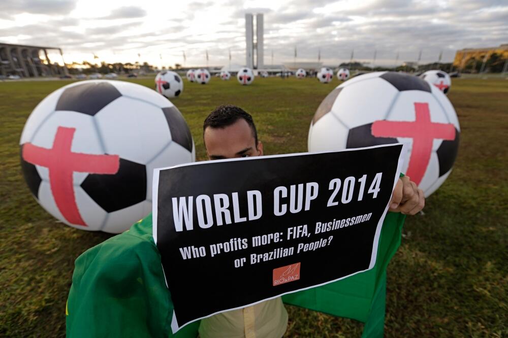 Brazil protest, Foto: Beta/AP