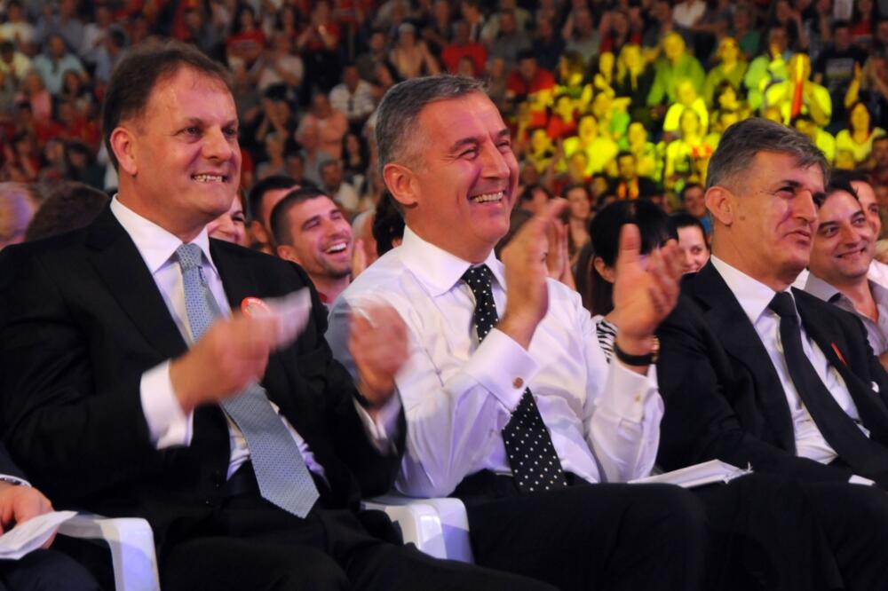 Slavoljub Stijepović, Milo Đukanović, Foto: Luka Zeković