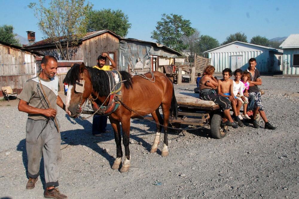 kamp, Vrela Ribnička, Romi, Foto: Zoran Đurić