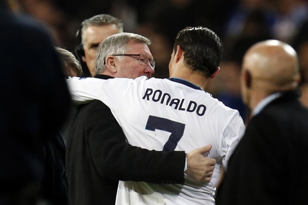 Aleks Ferguson i Kristijano Ronaldo, Foto: Reuters
