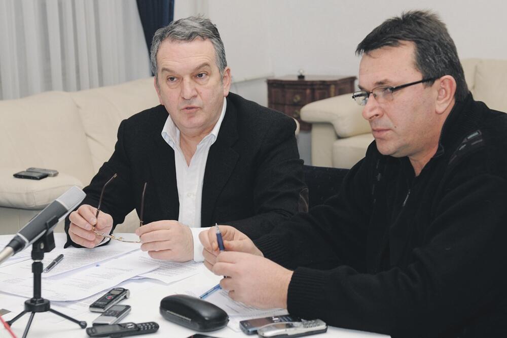 Miomir Mugoša, Vladan Vučelić, Foto: Savo Prelević