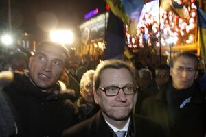 Vestervele se pridružio demonstrantima u Kijevu