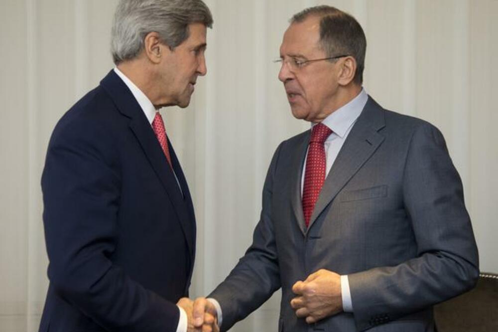 Džon Keri, Sergej Lavrov, Foto: Beta/AP