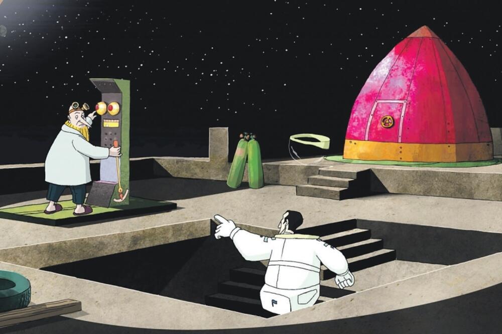 Animirani film, žan sa mjeseca, Foto: Arhiva "Vijesti"